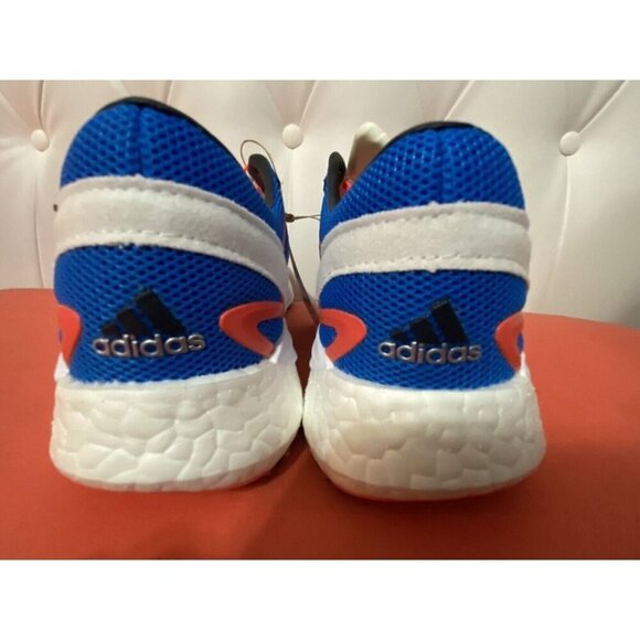 ADIDAS ADIZERO PRO DNA BLUE  NEON PINK WHITE SILVER MEN'S SIZE 6.5 RUNNING SHOES - Picture 9 of 12